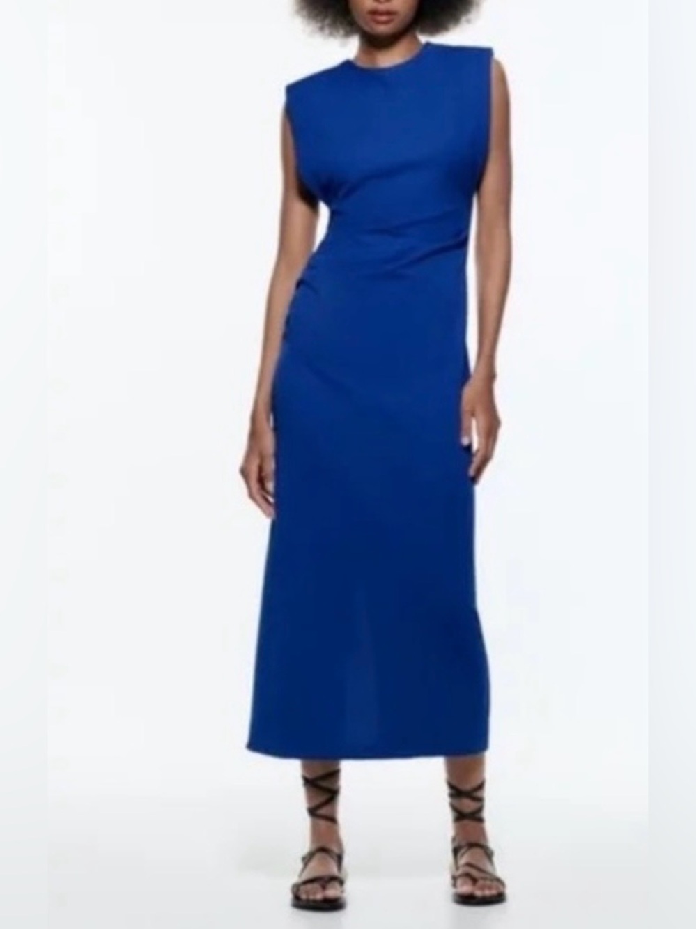 Zara Royal Blue Maxi Dress in Cobalt Blue. Size xs. Excellent condition.